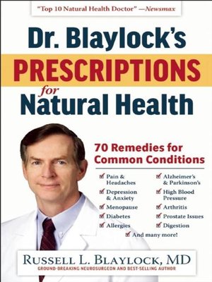 cover image of Dr. Blaylock's Prescriptions for Natural Health